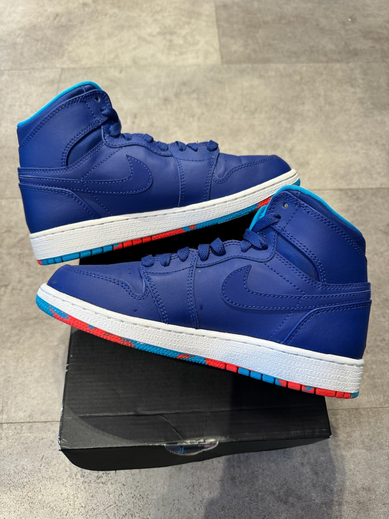 Jordan 1 High Deep Royal (GS) (Preowned)