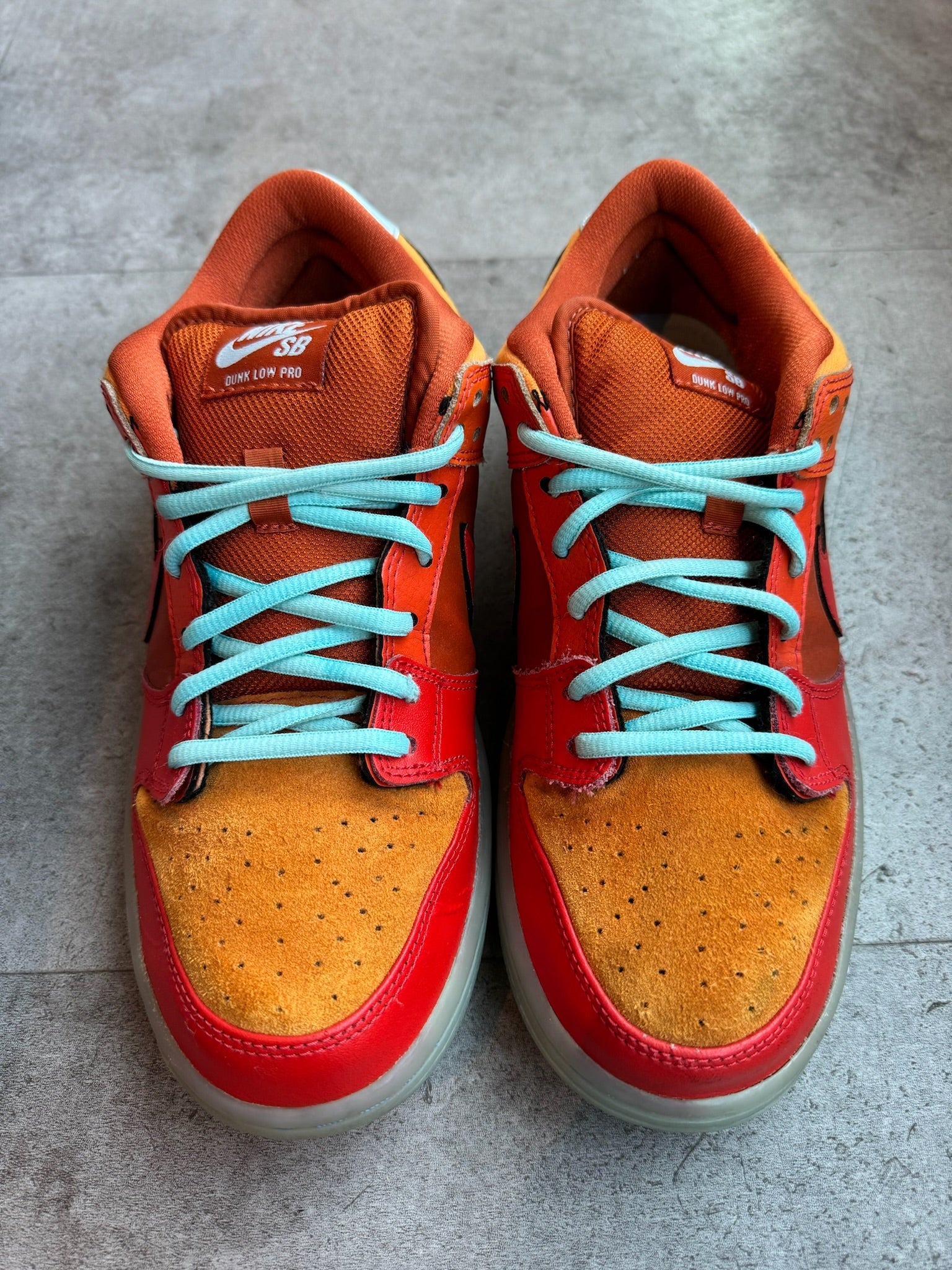 Nike dunk sb low gamma orange sales