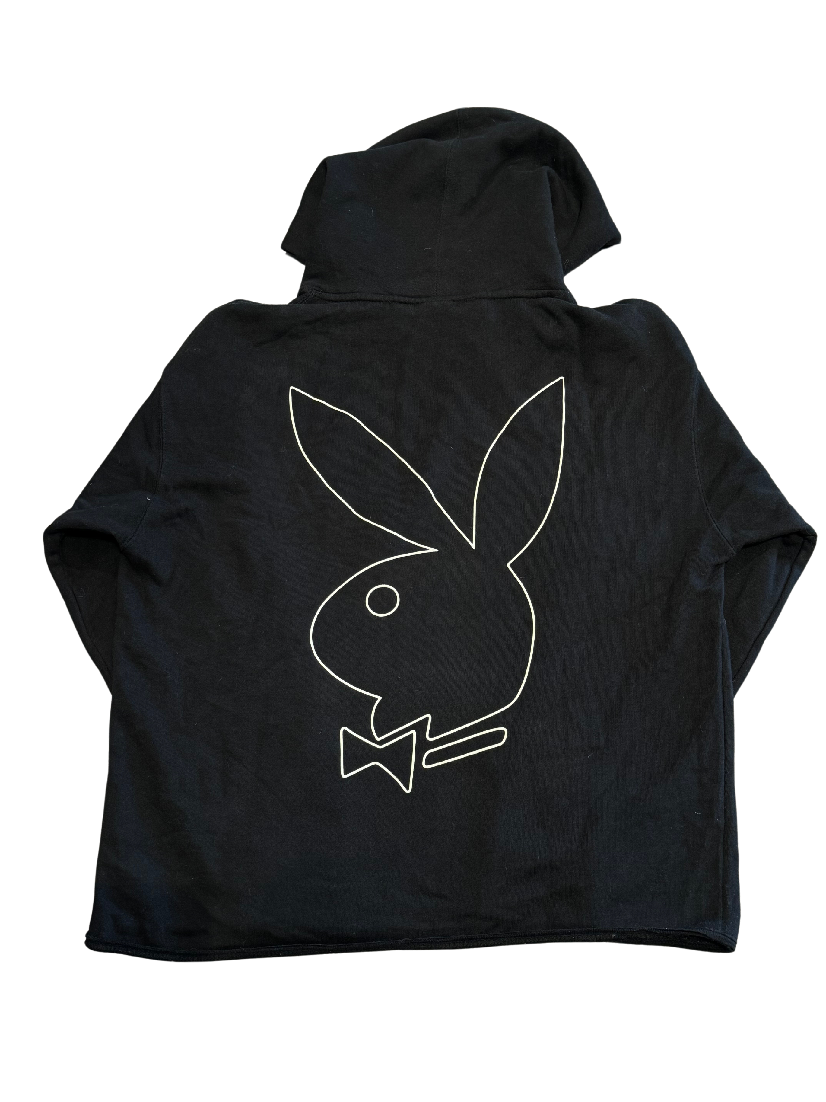 Revenge x Playboy Black Multi-Bunny Logo Hoodie (Preowned)