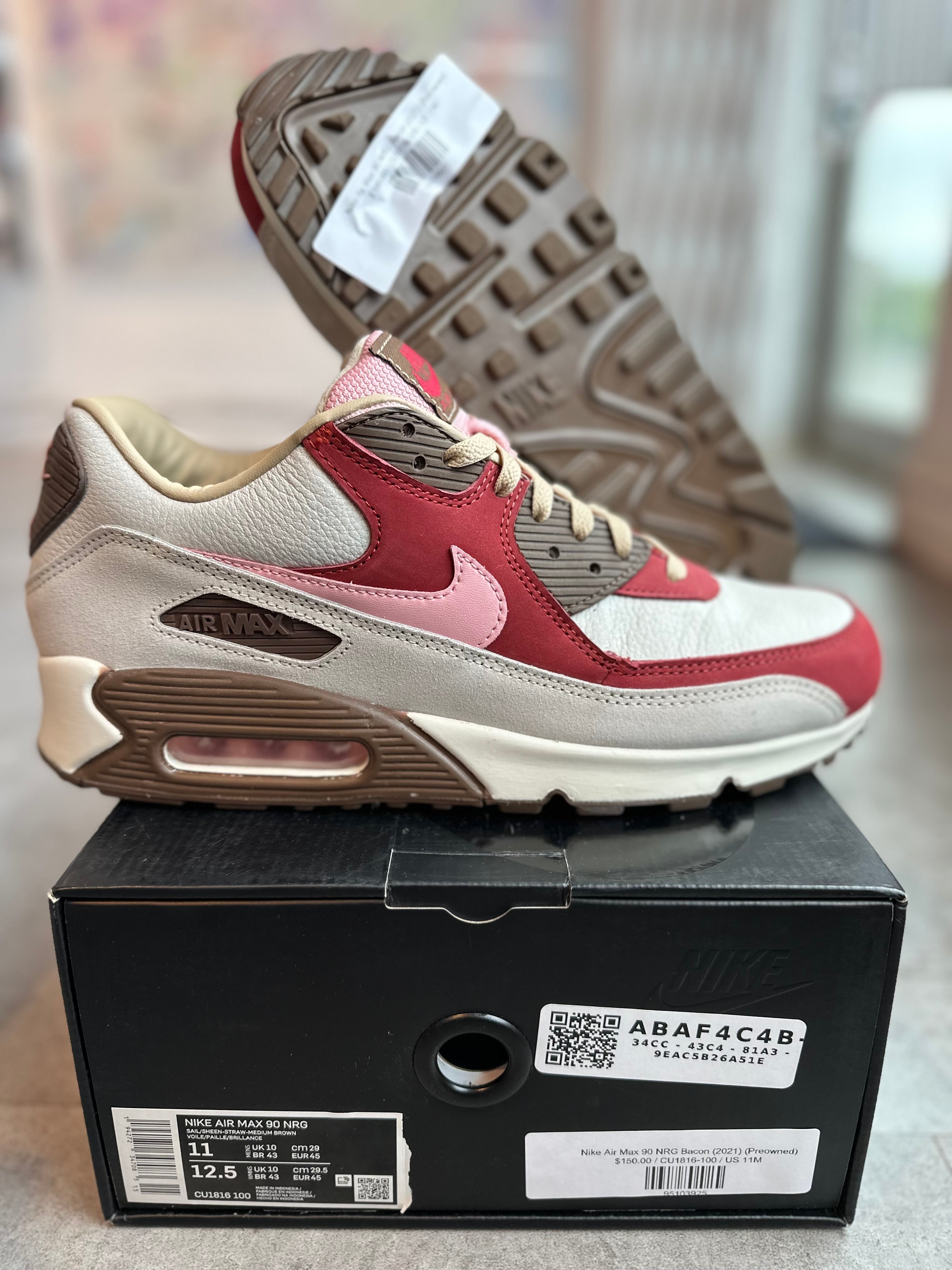 Nike Air Max 90 NRG Bacon (2021) (Preowned)