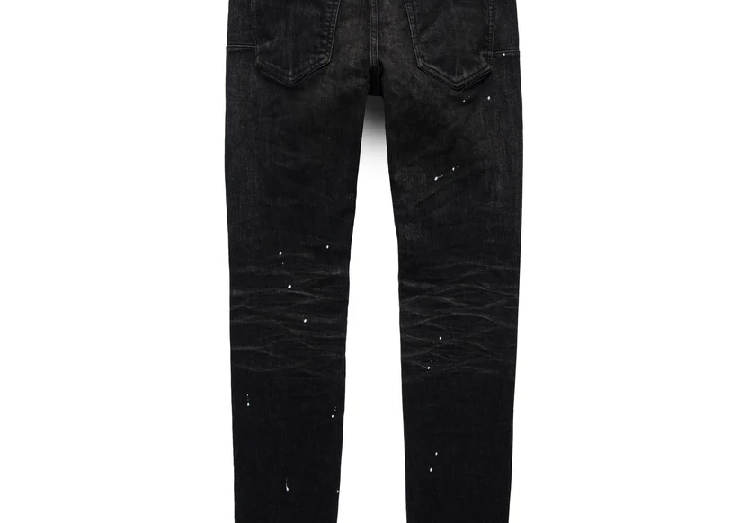 Purple Brand P001 Black Dirty Vintage Jeans