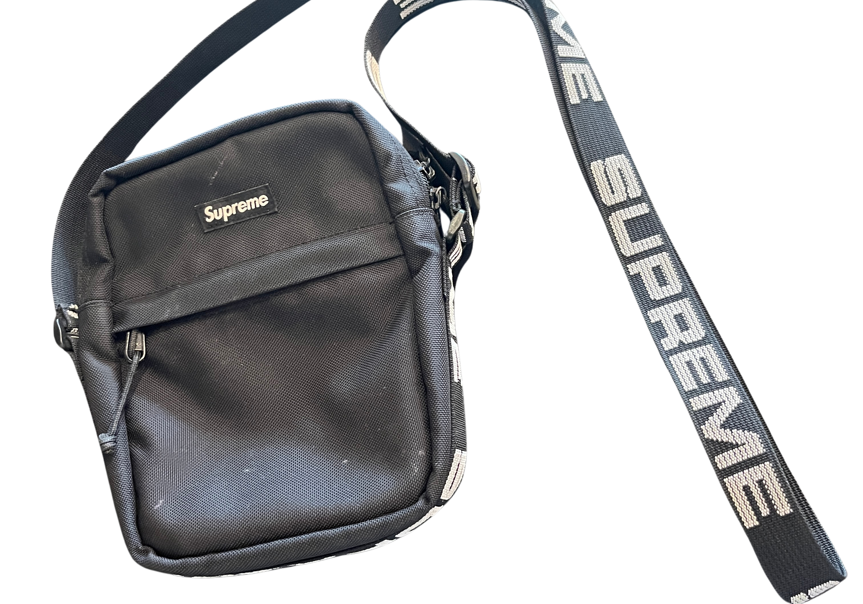 Supreme Shoulder Bag (SS18) Black (Preowned)