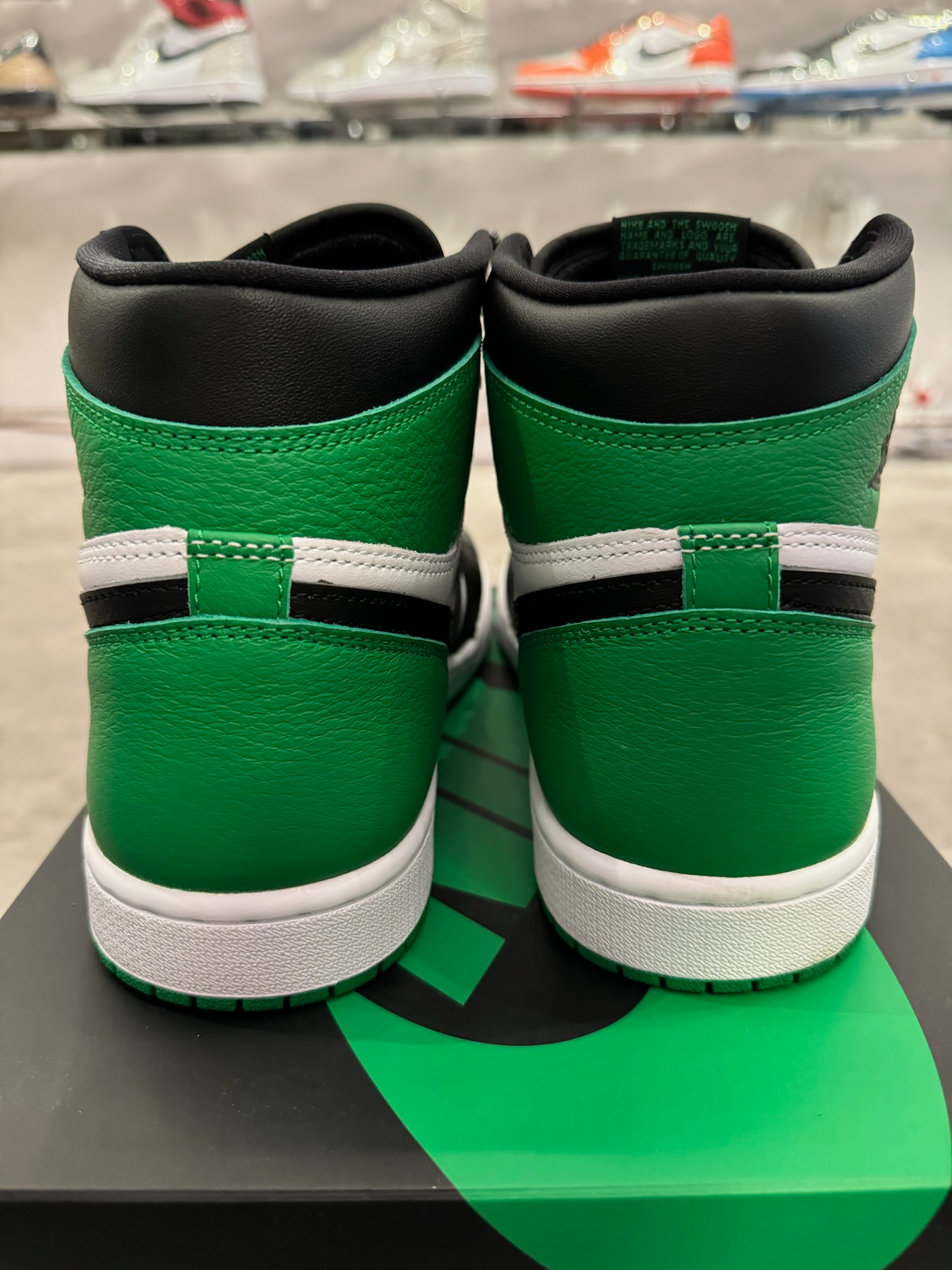 Jordan 1 Retro High Lucky Green (Preowned Size 10)