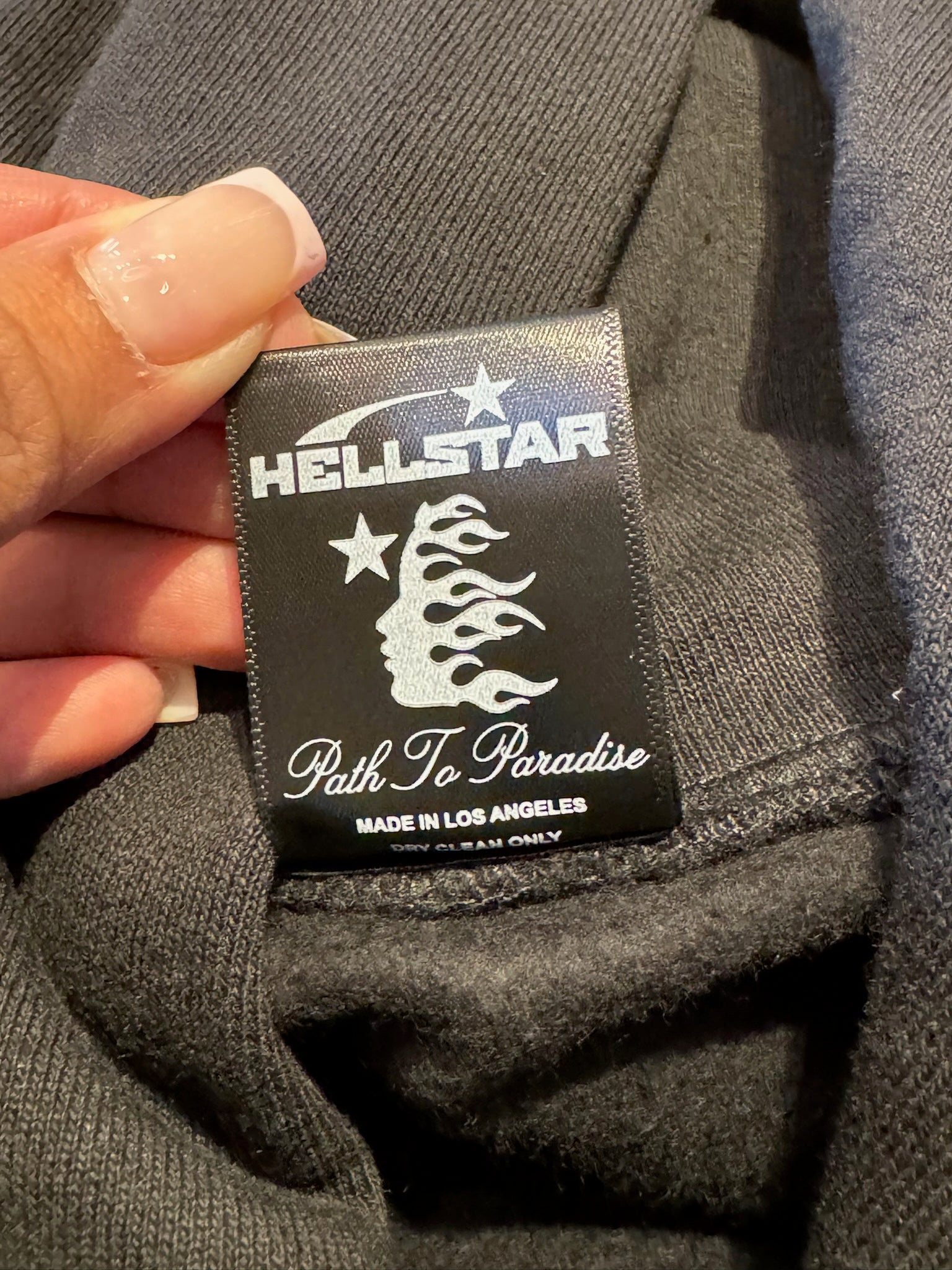 Hellstar Studios Speed Hoodie Black (OVERSEAS EXCLUSIVE)