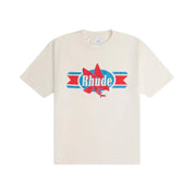 Rhude Vintage White Chevron Eagle T-Shirt