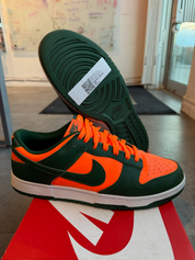 Nike Dunk Low Miami Hurricanes (Preowned Size 12)