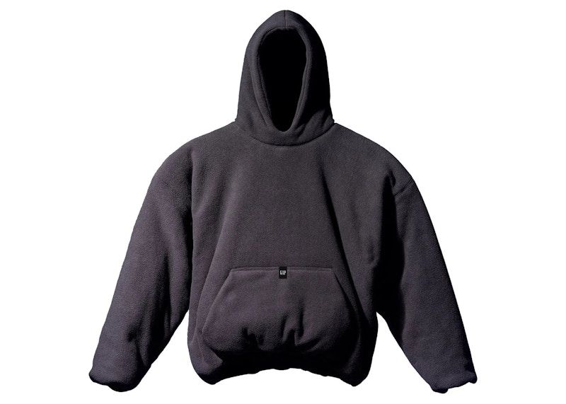 Yeezy Gap Polar Fleece Padded Hoodie Black, brand new, size XL