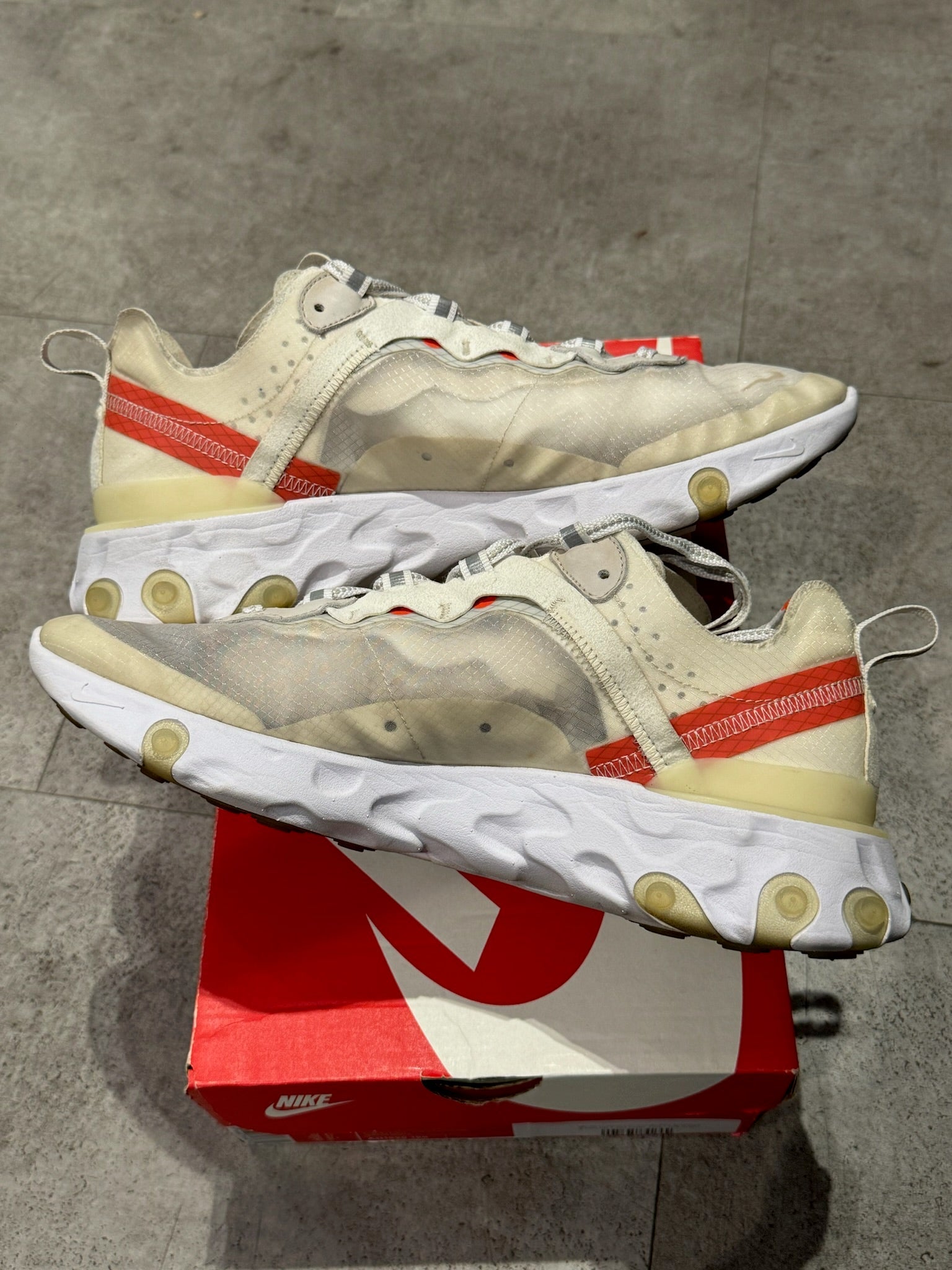 Nike React Element 87 Sail Light Bone (Preowned)