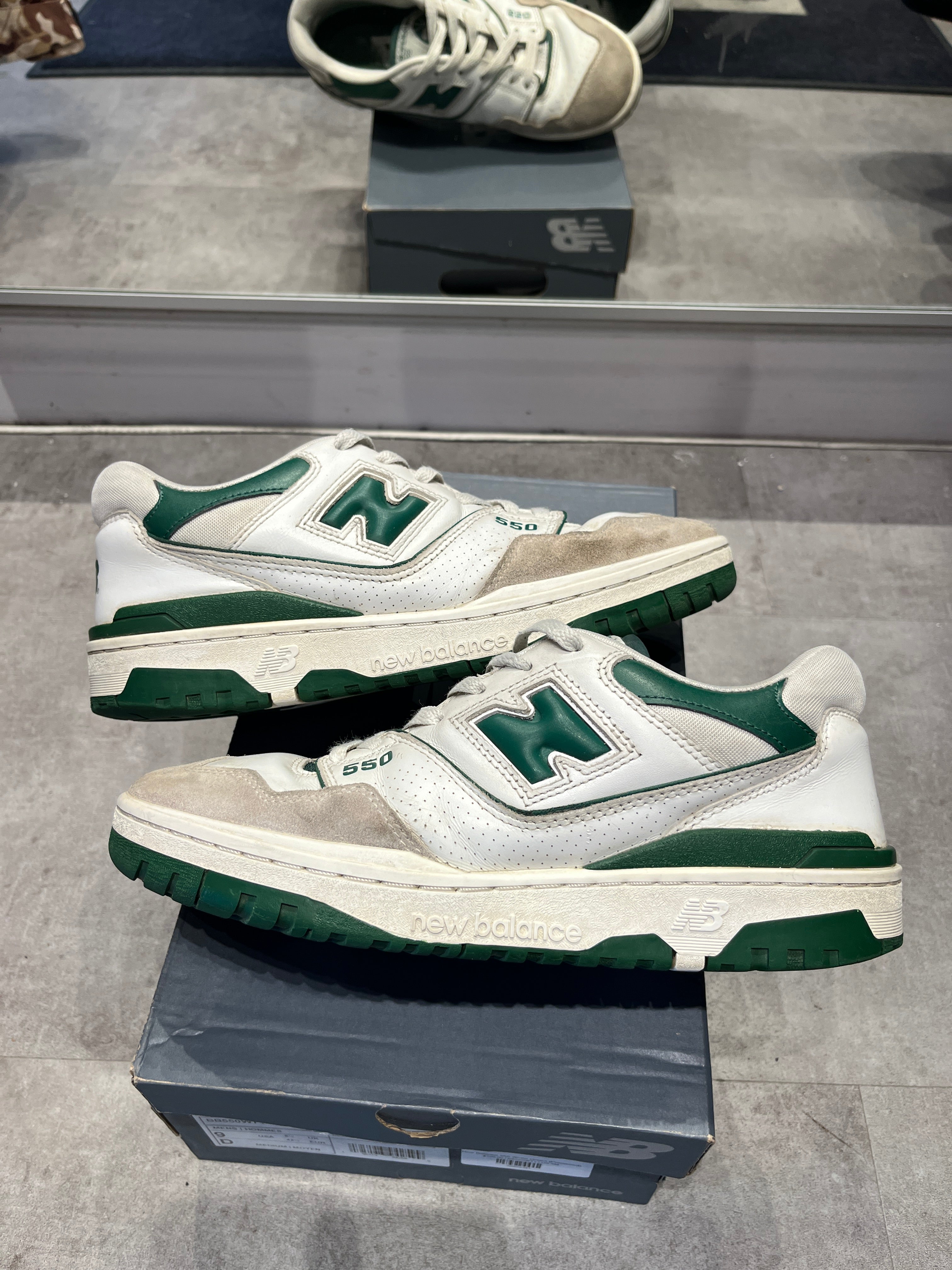 New Balance 550 White Green (Preowned)