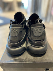 Y-3 Qasa High Triple Black (Preowned Size 10.5)