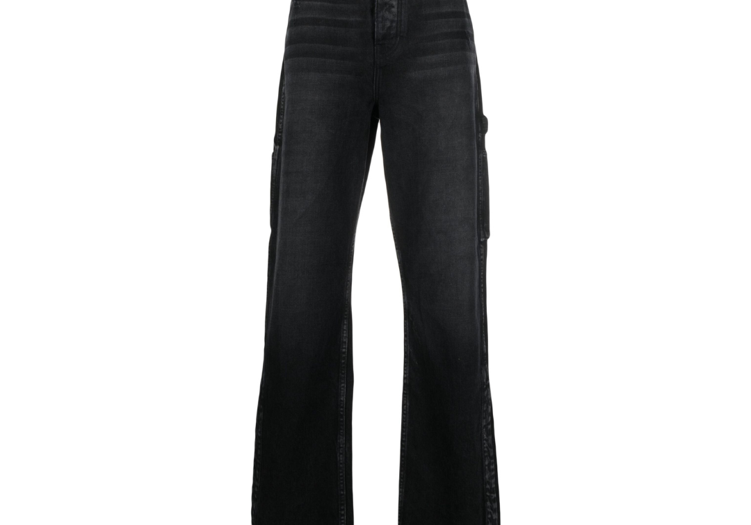 AMIRI Black Stack Workman Jean