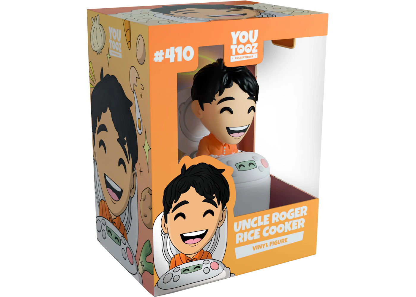 Youtooz Uncle Roger Rice Cookier Vinyl Figure, brand new