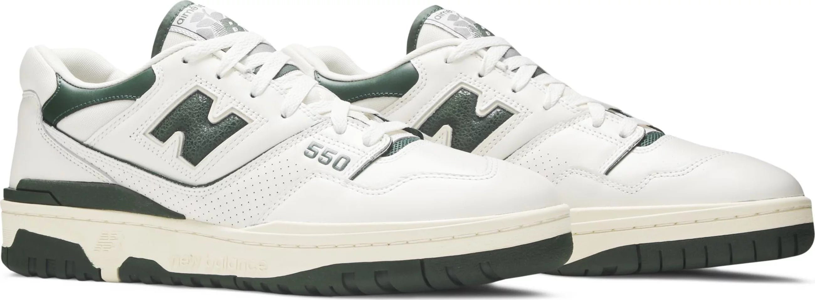 New Balance 550 Aime Leon Dore White Green