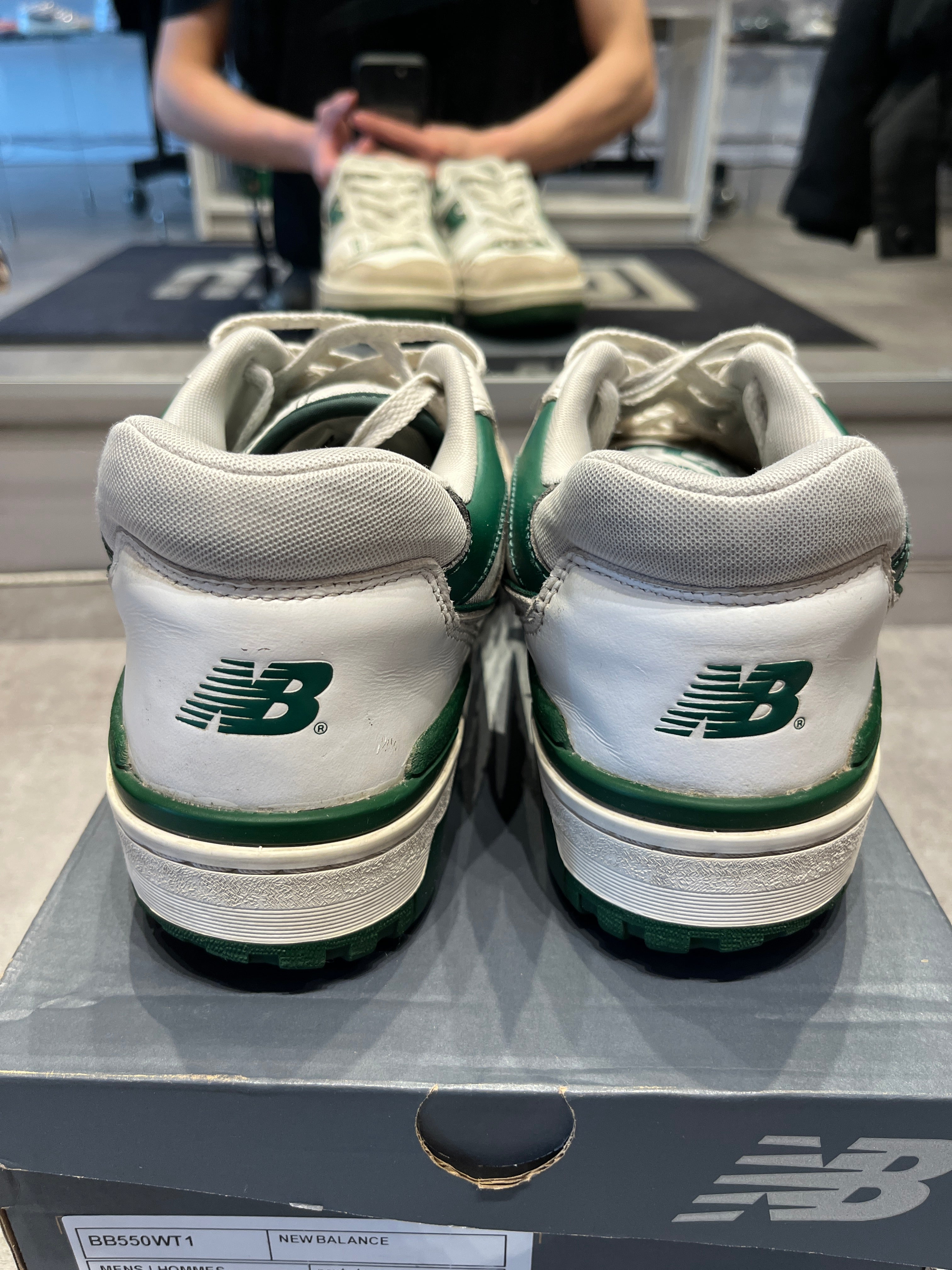 New Balance 550 White Green (Preowned)