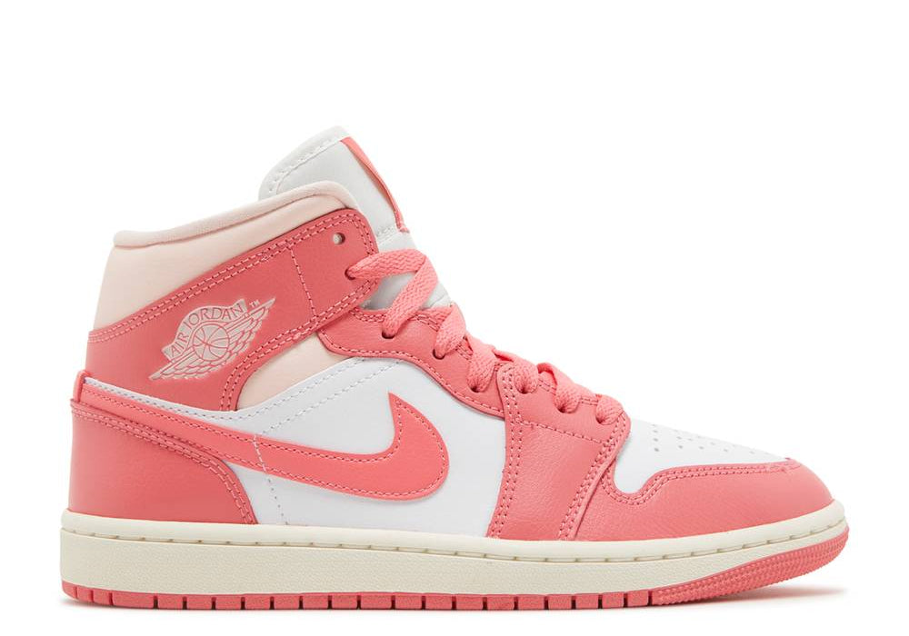 Jordan 1 Mid Strawberries And Cream (W)