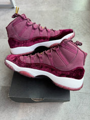 Jordan 11 Retro Heiress Night Maroon (GS) (Preowned)