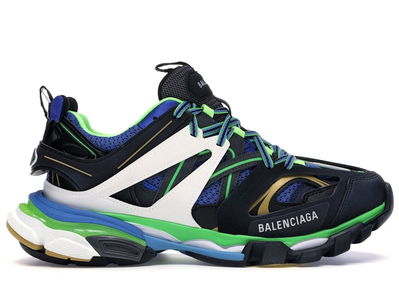 Balenciaga Track Green White Blue (Preowned Size 40/FITS8-9)