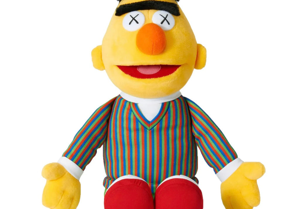 Kaws Sesame Street Uniqlo Plush Toy Bert