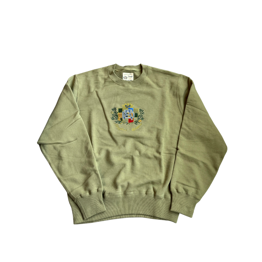 Aime Leon Dore Drake's Crest Crewneck Olive