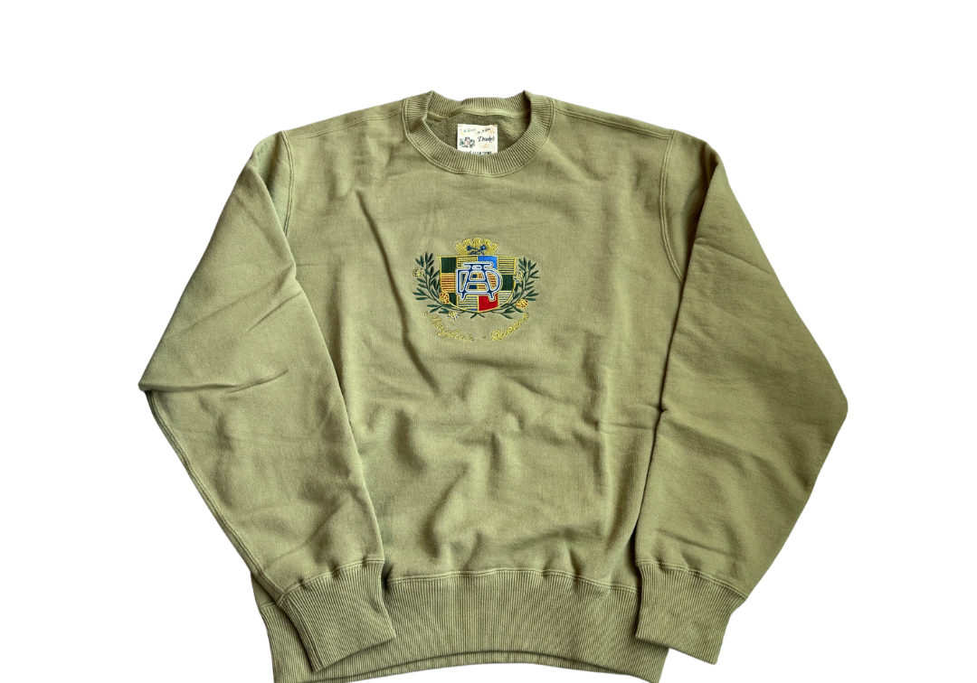 Aime Leon Dore Drake's Crest Crewneck Olive