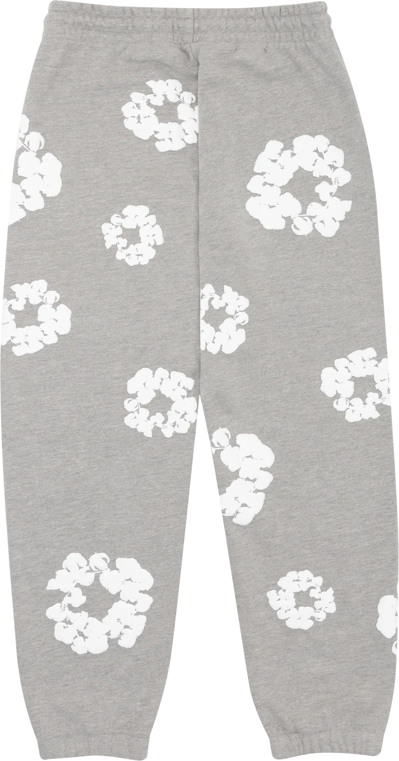 Denim Tears The Cotton Wreath Sweatpants Grey