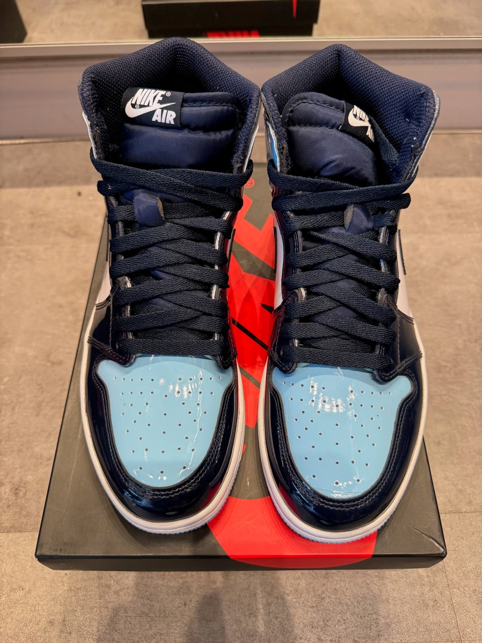 Jordan retro high unc patent 2025