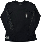 Chrome Hearts Silver Dagger L/S T-Shirt Black