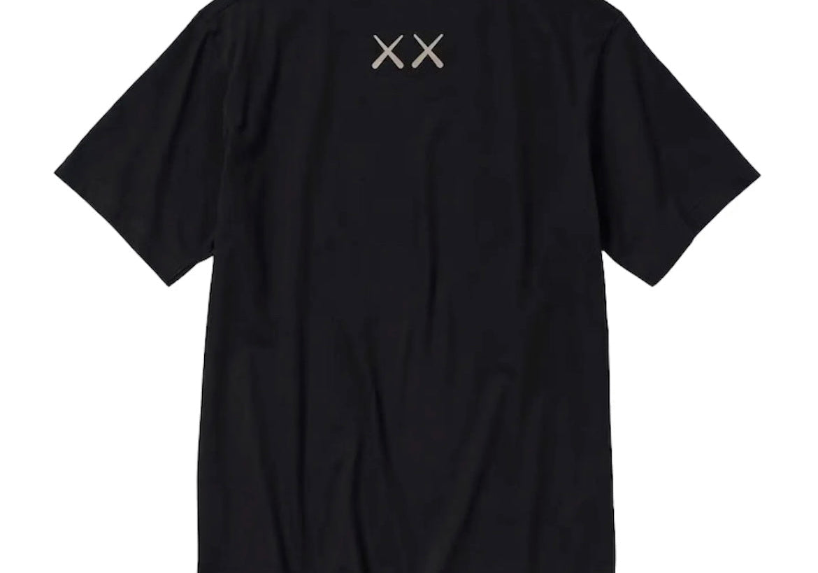 Kaws X Uniqlo UT Short Sleeve Graphic T-Shirt Black