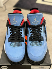 Jordan 4 Retro Travis Scott Cactus Jack (Preowned Size 10.5)