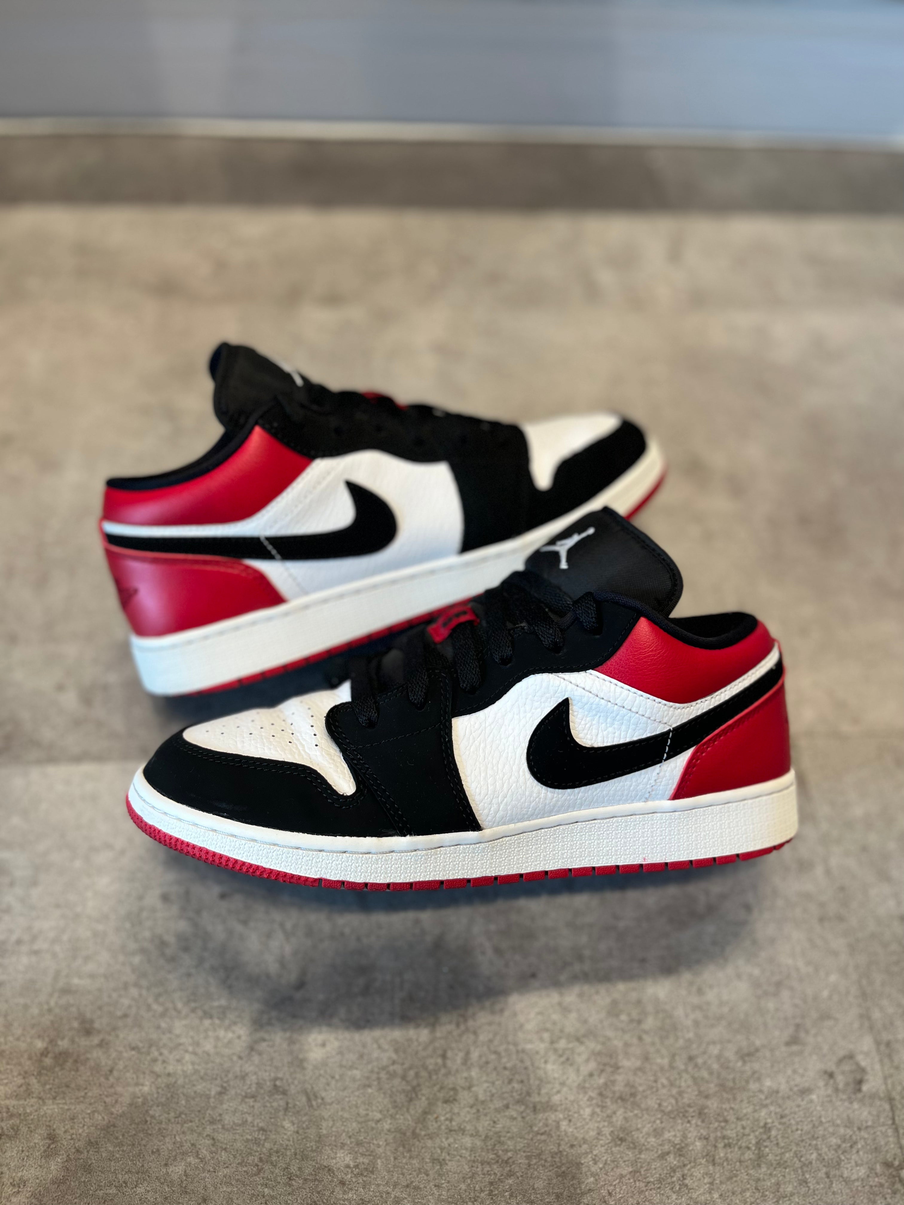 Jordan 1 Low Black Toe (GS) (Preowned)