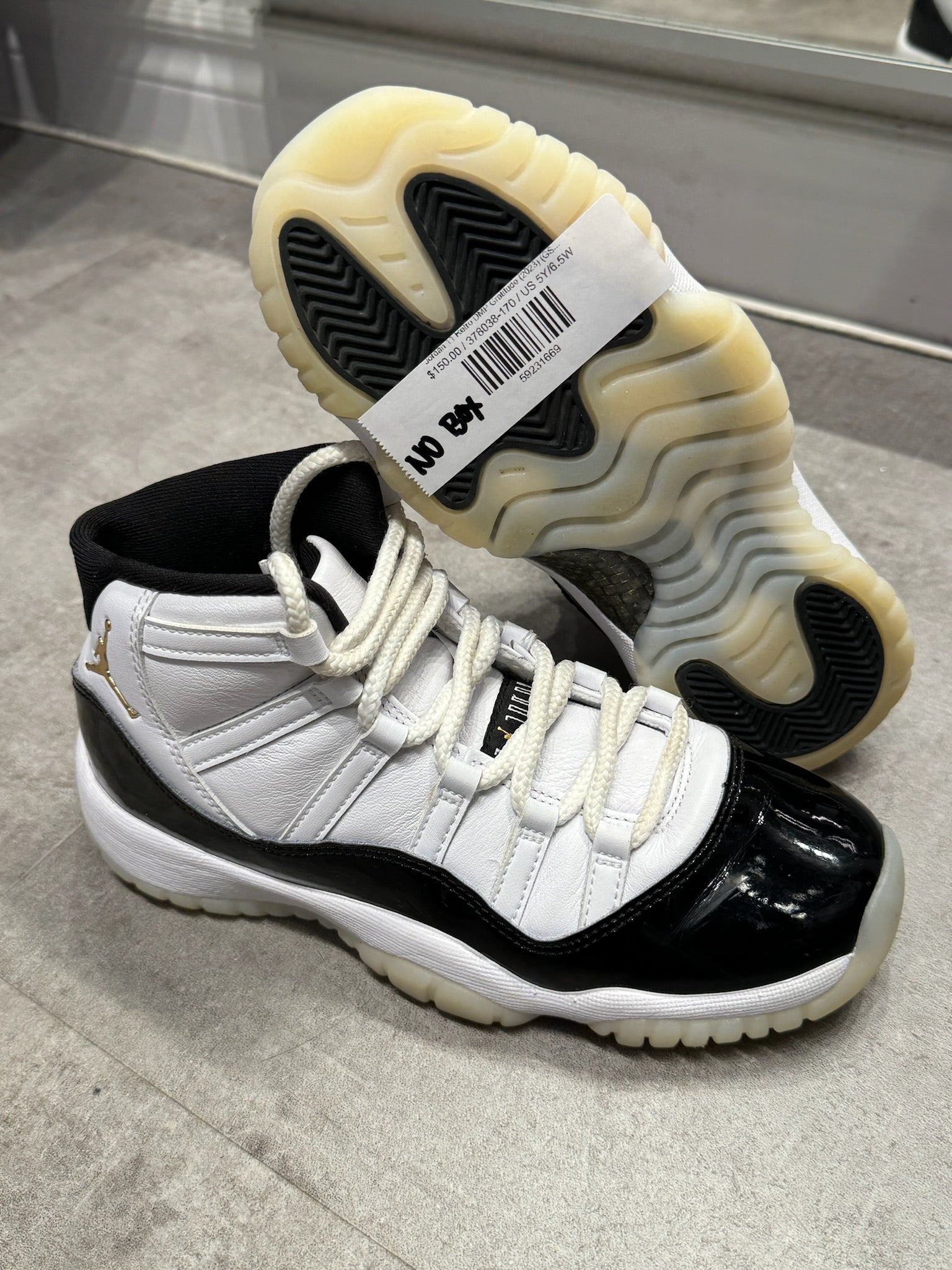 Jordan 11 Retro DMP Gratitude (2023) (GS) (Preowned)