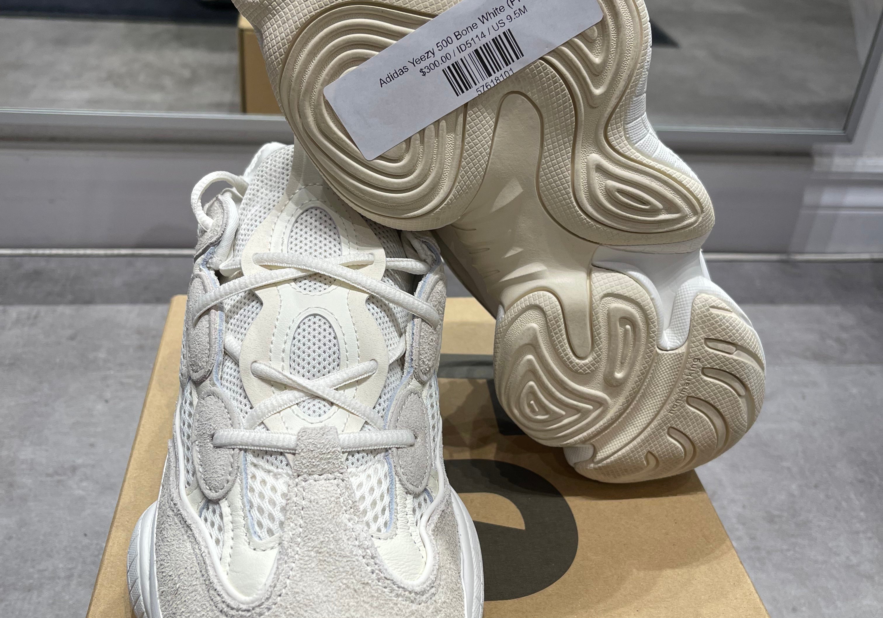 Adidas Yeezy 500 Bone White (Preowned)