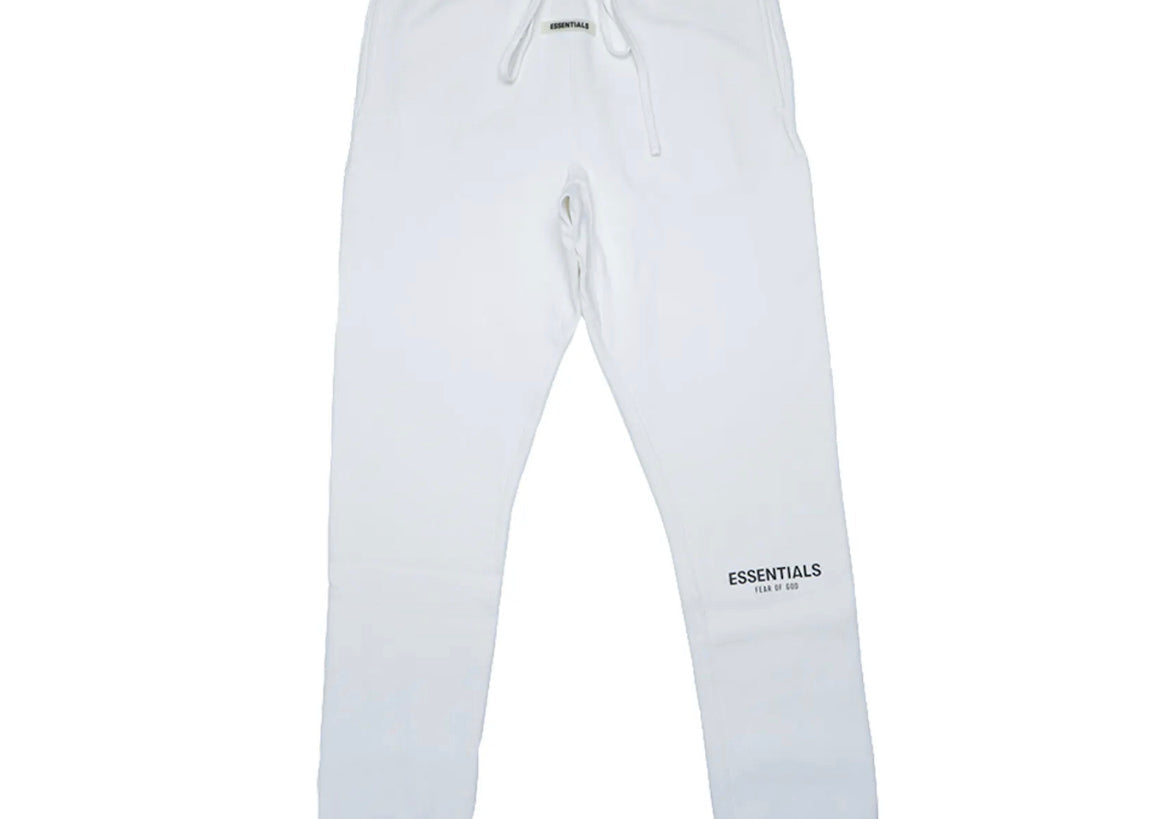 Fear of God Essentials White Sweatpants (FW19)