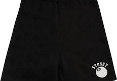 Stussy 8-Ball Mesh Short Black