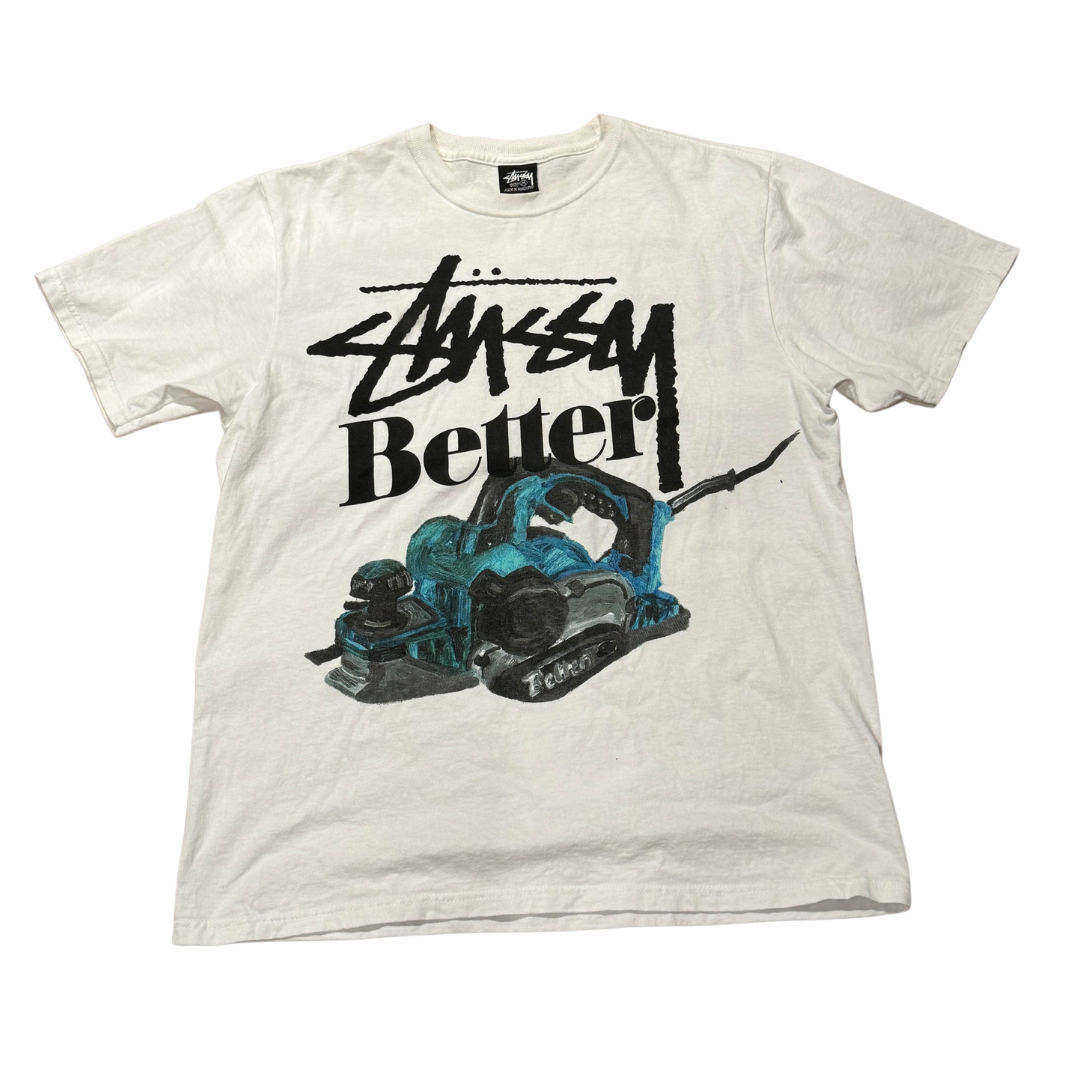 Stussy Better Gift Shop Built Better Tee White (Preowned)