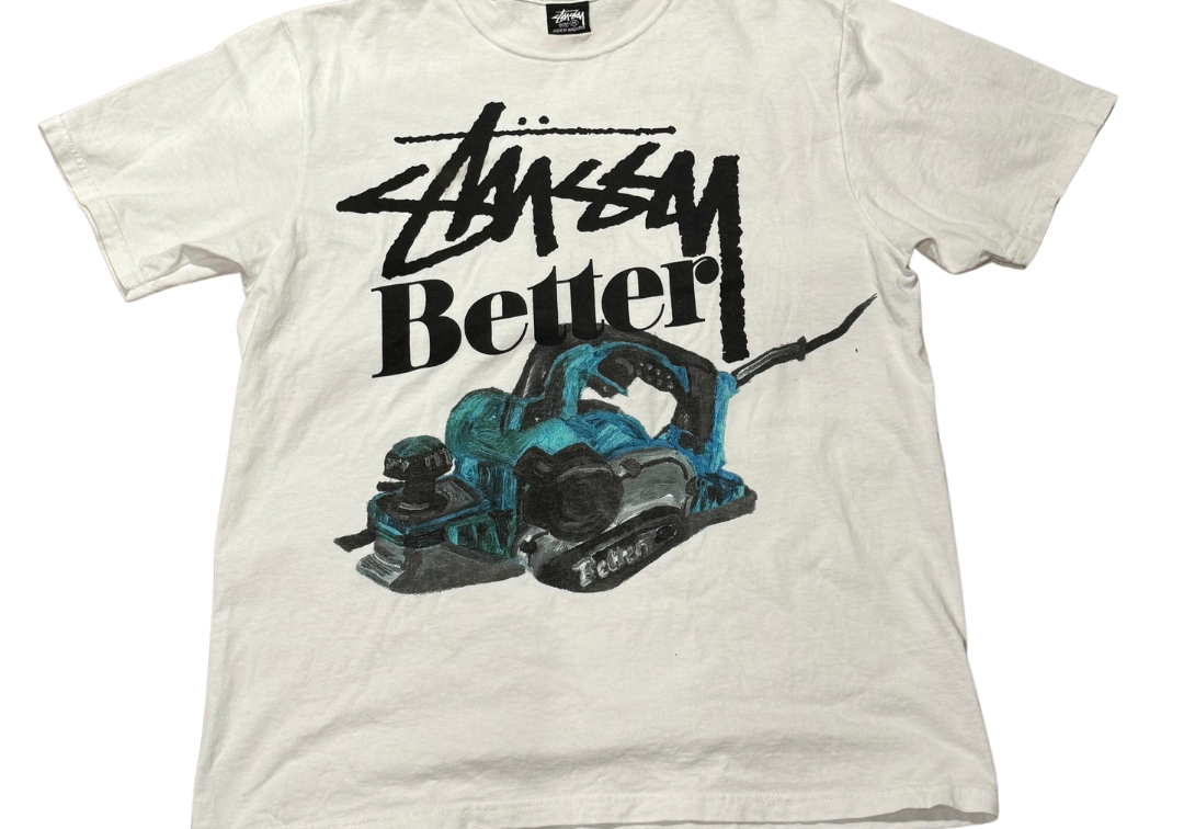 Stussy Better Gift Shop Built Better Tee White (Preowned)