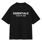 Fear of God Essentials Jersey Crewneck Tee Black (FW24)