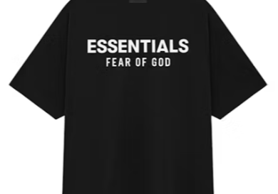 Fear of God Essentials Jersey Crewneck Tee Black (FW24)