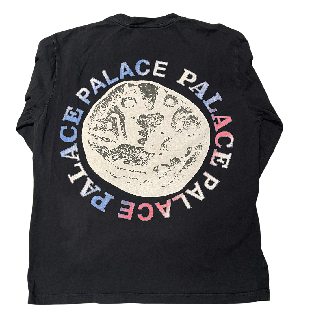 Palace San Swirly L/S T-Shirt Black (Preowned)