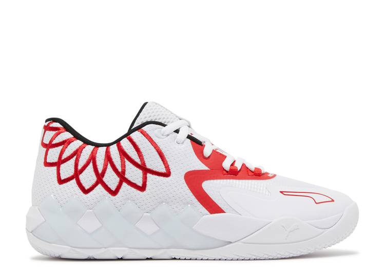 Puma LaMelo Ball MB.01 Low White Red