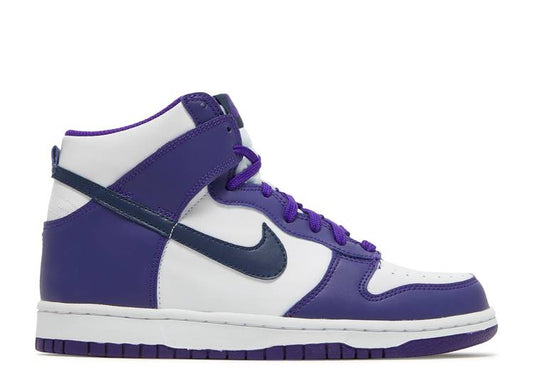 Nike Dunk High Electro Purple Midnight Navy (GS)