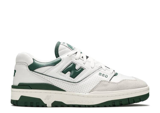 New Balance 550 White Green *Aged Custom* (Preowned)