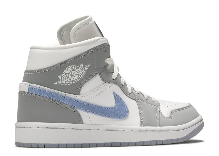 Jordan 1 Mid Wolf Grey Aluminum (W) – Utopia Shop