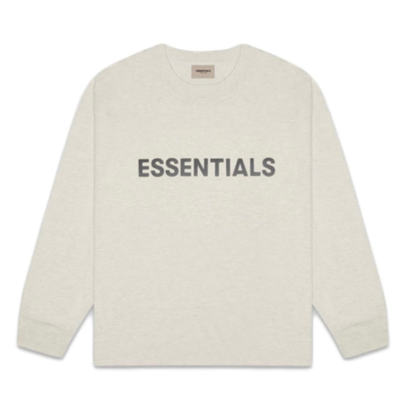 Fear of God Essentials L/S T-Shirt (SS20) Light Oatmeal