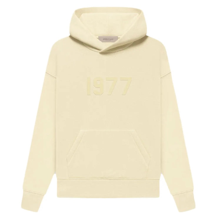 Fear of God Essentials Kids "1977" Hoodie (FW22) Canary