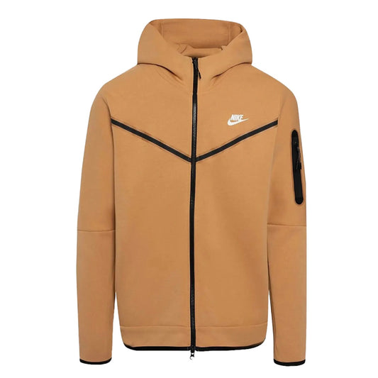 Nike Tech Fleece Full Zip Hoodie Elemental Gold/Sail