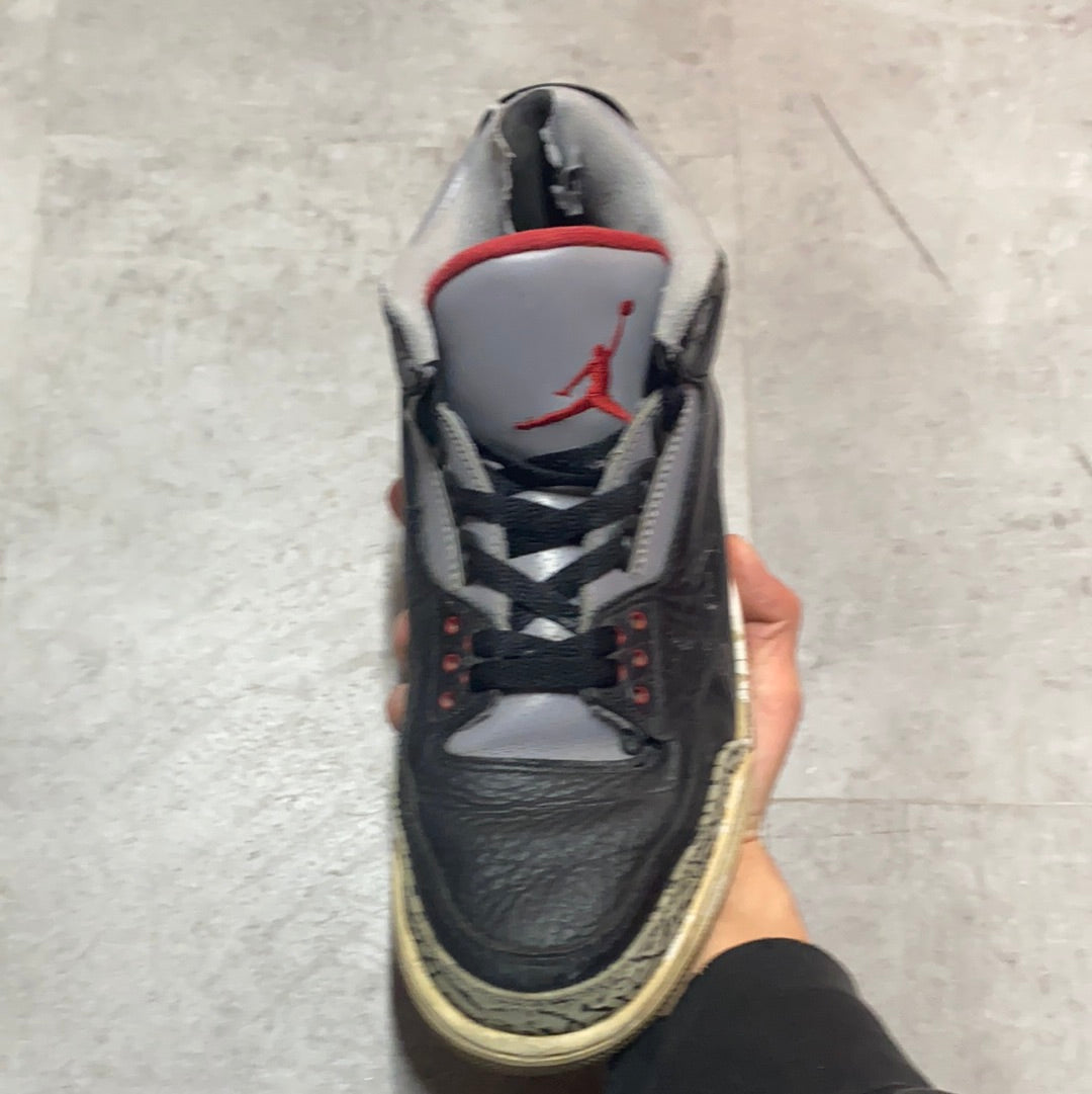 Jordan retro 3 2025 black cement 2011