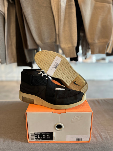 Nike air 1 x fear of god raid clearance black