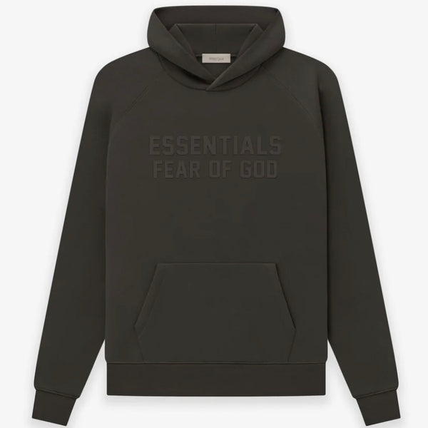 Fear of God Essentials Hoodie (SS23) Off Black – Utopia Shop