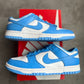 Nike Dunk Low UNC (Preowned Size 9)
